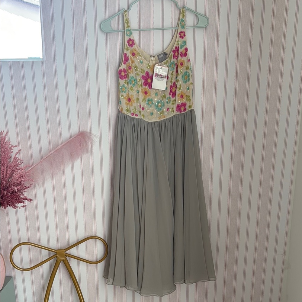 Floral Embroidered Dress